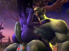 3D Compilation of The Best Bitch from World Warcraft